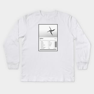 Untrue Tracklist 2 Kids Long Sleeve T-Shirt